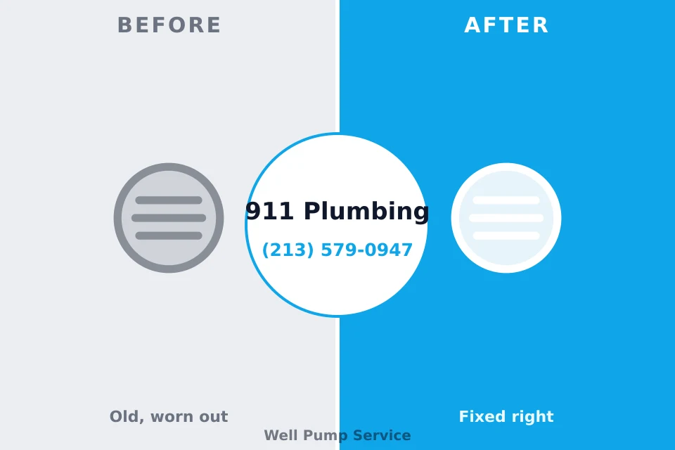 Before and after: plumbing company St. Pauls, NC